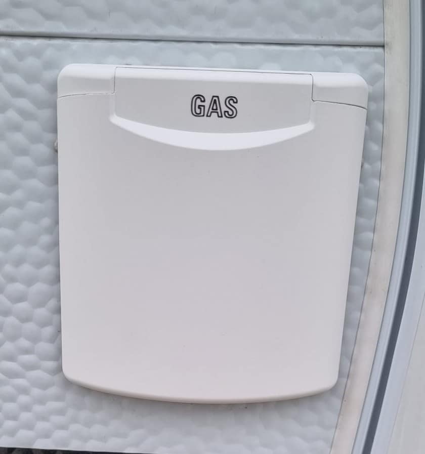 Gas Außensteckdose